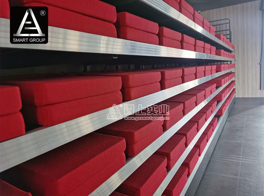 retractable bleacher seating